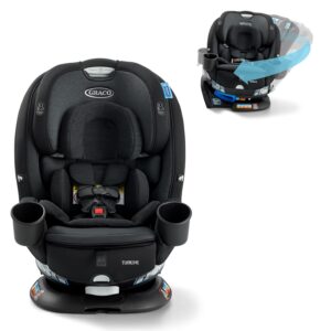 Turn2Me 3-in-1 Convertible Car Seat, Cambridge, Featuring Headrest and Harness Adjust, Easy Installation and Steel Reinforced Frame