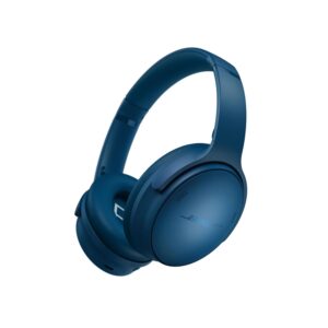 Bose QuietComfort Bluetooth Headphones, Wireless Headphones with Active Over Ear Noise Cancelling and Mic, Deep Bass, Up to 24 Hours of Playtime, Twilight Blue - Limited Edition...